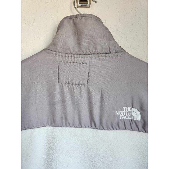 The North Face Full Zip up Beige Neutral Fleece Jacket Size Large - Picture 5 of 13